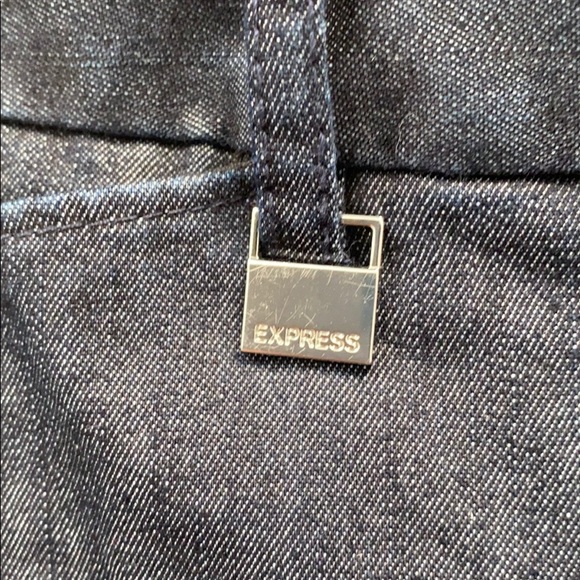 NWOT Denim Dress Pants - Picture 3 of 6